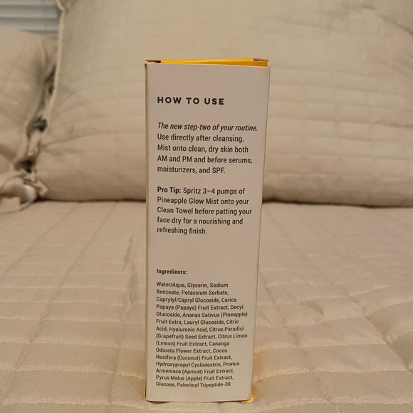 Skin Care Club Skincare Nwot Clean Skin Club Pineapple Glow Mist